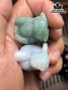 Song Trâu Đá Cẩm Thạch Cao 51 - 56,3 Ngang 23,6 - 27 Sâu 28 - 25,4 Đế Cao 39 (cm) 51-52g