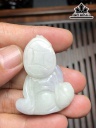 Tác Phẩm Ông Thọ Đá Cẩm Thạch Cao 43,8 Ngang 32 Sâu 12.6 Đế Cao 47,2 (mm) 19g