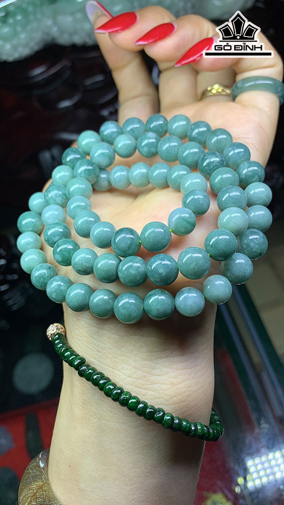 Chuỗi Đá Cẩm Thạch Đường Kính 8,6 (mm) 63g