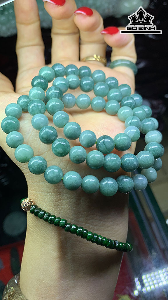 Chuỗi Đá Cẩm Thạch Đường Kính 8,6 (mm) 63g