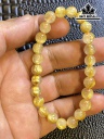 Vòng Tay Đá Thạch Anh Tóc Vàng Đường Kính 7,6 (mm) 15g