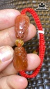 Vòng Tay Tỳ Hưu Đá Thạch Anh Tóc Đỏ Cao 21 Ngang 13,3 Sâu 10 (mm) 11,6g