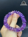 Vòng Tay Đá Thạch Anh Tím Đường Kính Hạt 10 (mm)
