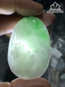 Mặt Dây Chuyền Niên Niên Hữu Dư Đá Cẩm Thạch Cao 51 Ngang 34 Sâu 7 (mm) 24g