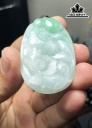 Mặt Dây Chuyền Niên Niên Hữu Dư Đá Cẩm Thạch Cao 51 Ngang 34 Sâu 7 (mm) 24g