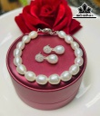 Set 2 Món Vòng Tay Ngọc Trai Giọt Nước Trắng