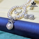 Set 3 Món Ngọc Trai Oval Size 8-9 li