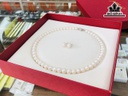 Set 2 Món Vòng Cổ Ngọc Trai Oval 8 li
