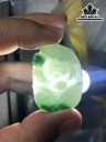 Mặt Dây Chuyền Hoa Sen Đá Cẩm Thạch Cao 37 Ngang 27 Sâu 6,6 (mm) 13,6g