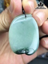 Mặt Dây Chuyền Hoa Sen Đá Cẩm Thạch Cao 37 Ngang 27 Sâu 6,6 (mm) 13,6g