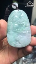 Mặt Dây Chuyền Sơn Thủy Đá Cẩm Thạch Cao 61 Ngang 39,2 Sâu 9,9 (mm) 45,2g