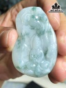 Quan Âm Hoa Bay Đá Cẩm Thạch Cao 50 Ngang 32 Sâu 6,8 (mm) 18,2g