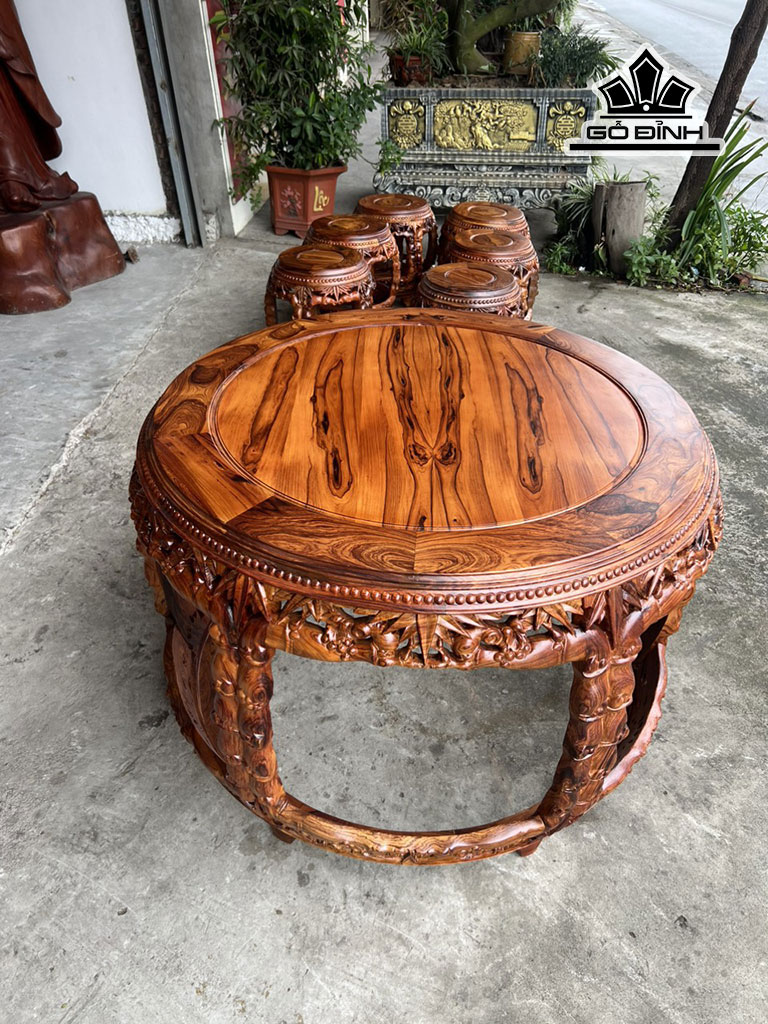 bo-ban-truc-6-ghe-go-cam-ban-cao-70-rong-92-don-cao-45-mat-30-than-40-cm-444871