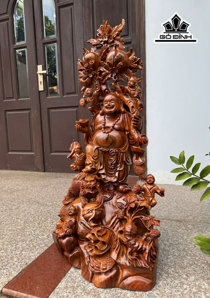 tuong-phat-di-lac-ngu-phuc-dung-nghe-go-huong-cao-87-ngang-39-sau-30-cm-449341