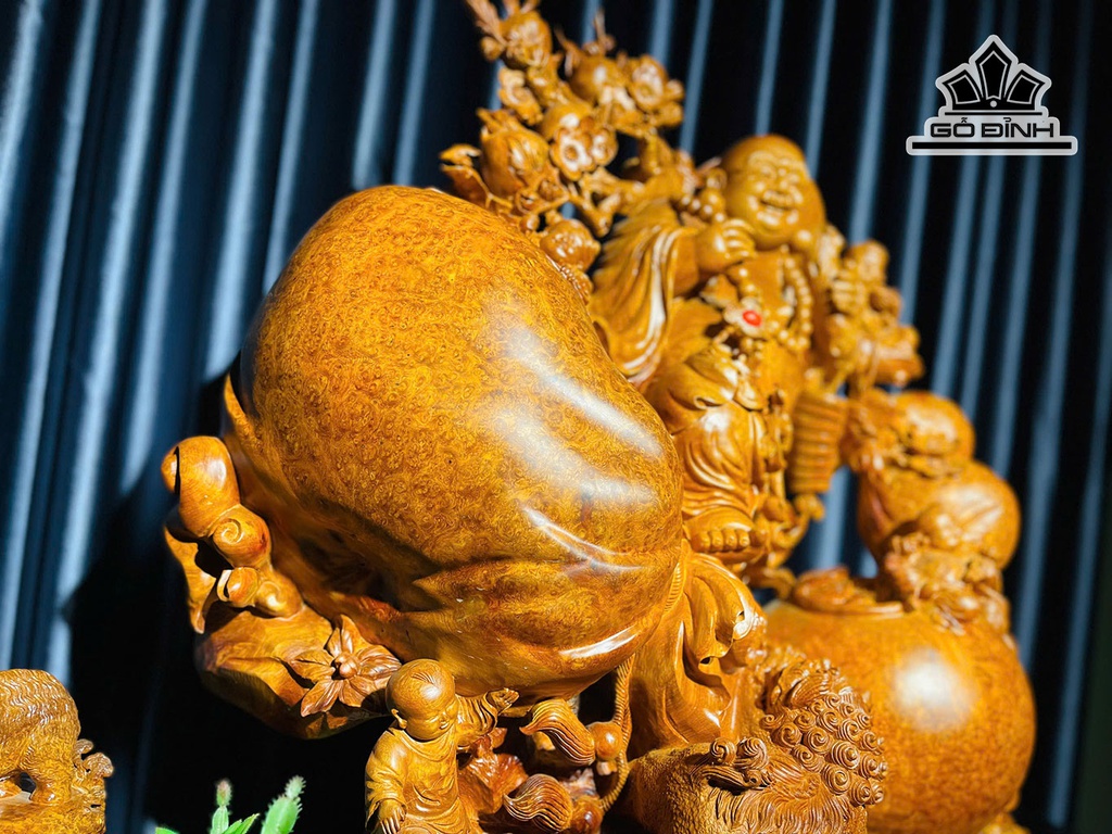 tuong-phat-di-lac-ngu-phuc-go-nu-huong-cao-79-ngang-76-sau-33-cm-454464