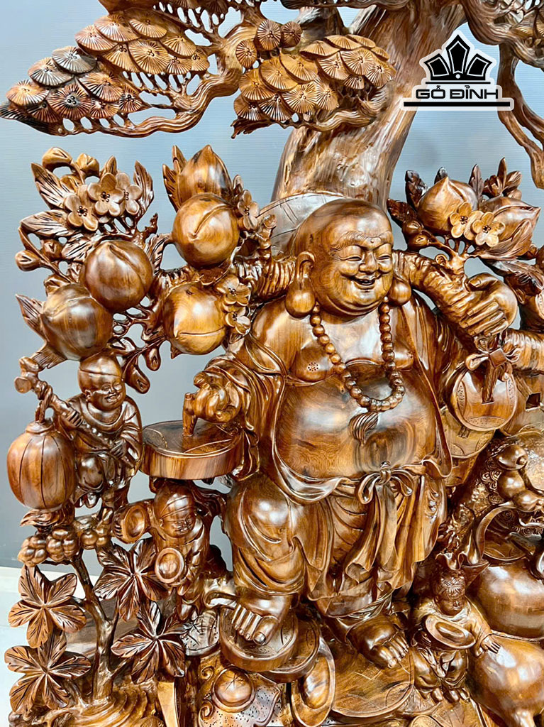 tuong-phat-di-lac-ngu-phuc-go-bach-xanh-cao-220-ngang-115-sau-52-cm-460013
