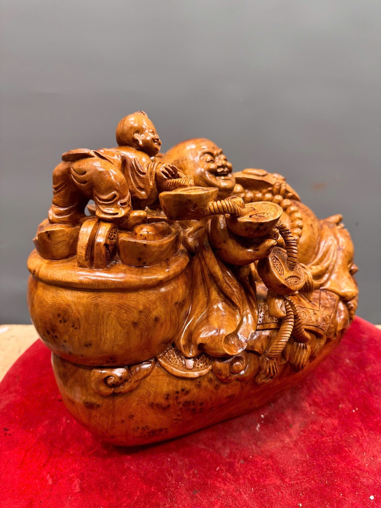 tuong-phat-di-lac-ngu-bao-tien-go-nu-ngoc-am-cao-32-ngang-42-sau-27-cm-461882