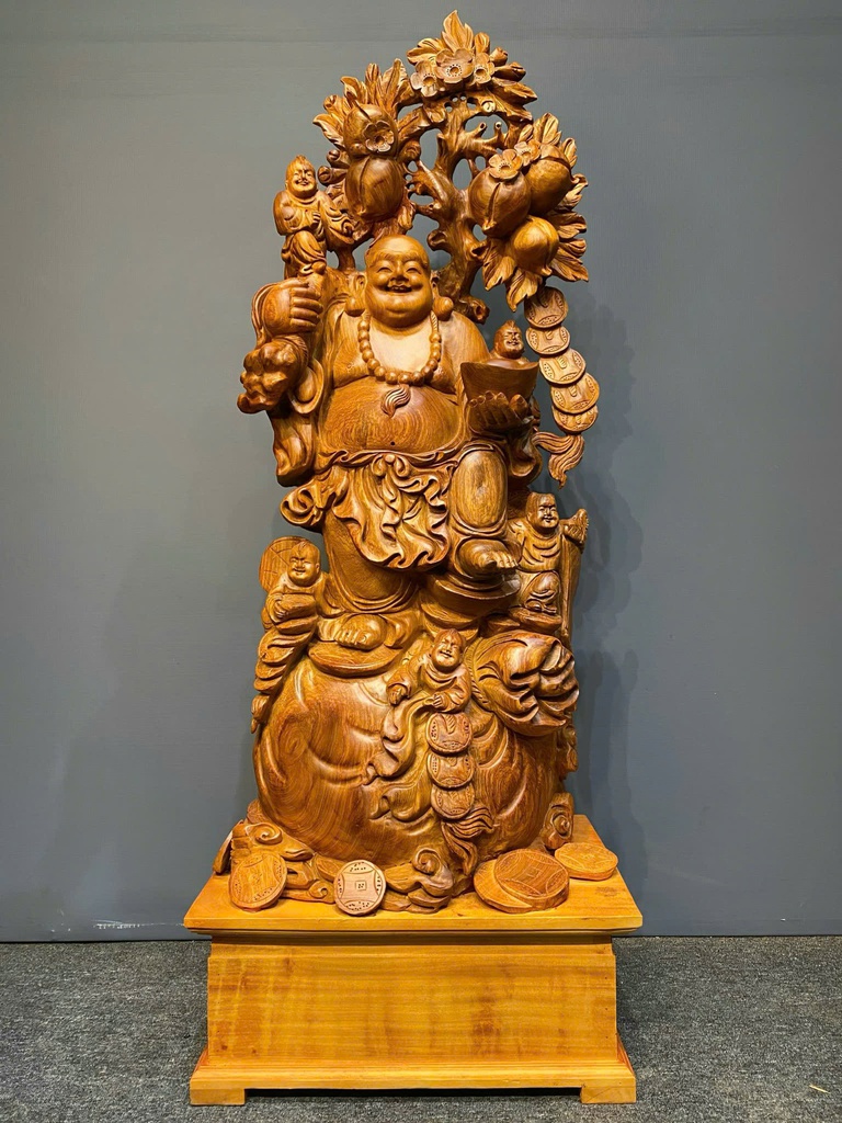 tuong-phat-di-lac-ngu-phuc-go-huong-cao-ca-ky-127-ngang-48-sau-32-cm-ky-cao-20-cm-462626