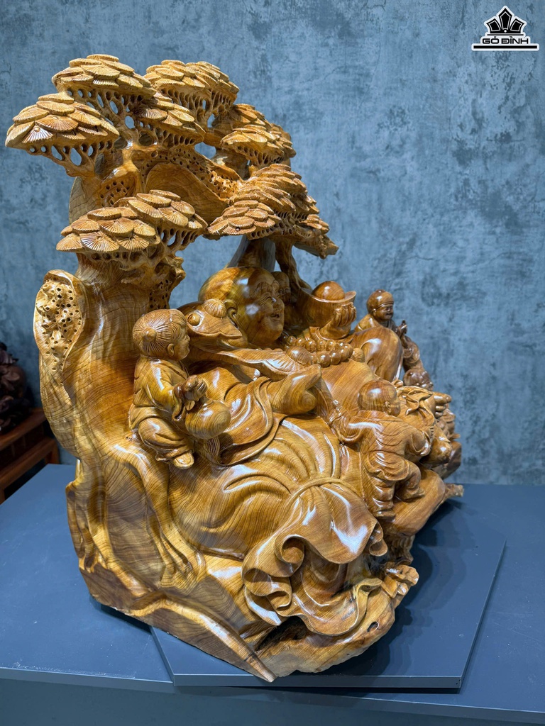 tuong-phat-di-lac-ngu-phuc-go-ngoc-am-cao-75-ngang-71-sau-51-cm-463675