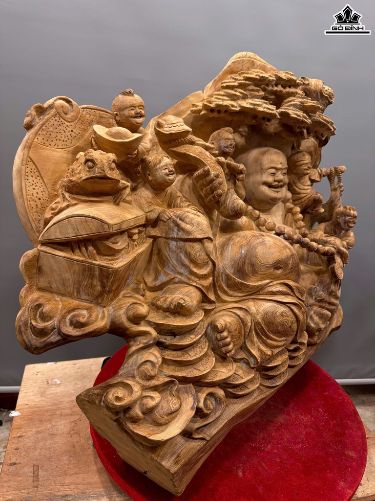 tuong-phat-di-lac-ngu-phuc-go-ngoc-am-cao-72-ngang-82-sau-32-cm-63kg-463812