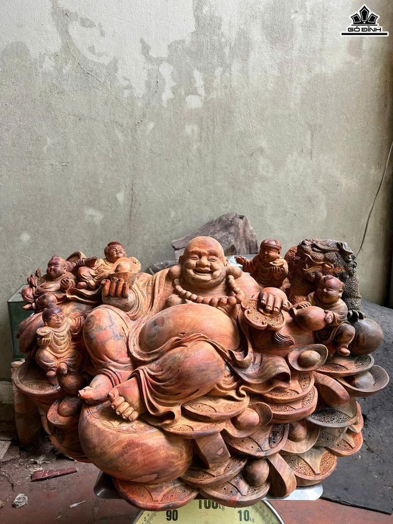 tuong-phat-di-lac-ngu-phuc-go-trac-cao-33-ngang-62-sau-40-cm-465502