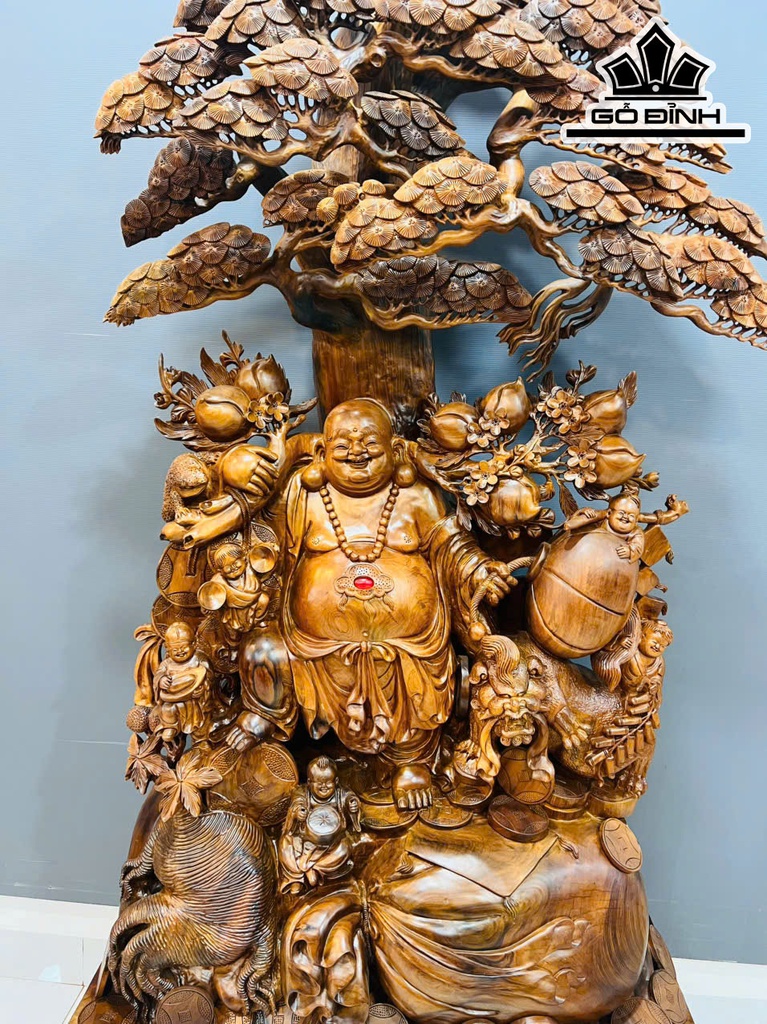 tuong-phat-di-lac-ngu-phuc-ngu-goc-tung-go-bach-xanh-cao-218-ngang-100-sau-52-cm-467422