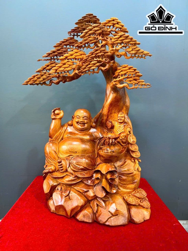 tuong-phat-di-lac-ngu-goc-tung-go-huong-cao-88-ngang-58-sau-45-cm-467425