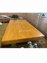 Sập Nguyên Khối Gỗ Gõ Vàng  Dài 330 Rộng 170 Dày 18 (cm)