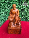 Tượng Bác Hồ Gỗ Hương Cao 27 Ngang 12 Sâu 11 (cm)