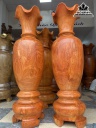 Lục Bình Gỗ Nu Hương Đỏ Cao 170 Đường Kính 48,5 (cm)