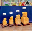 Ấn Rồng Đá Ngọc Hoàng Long Cao 12 (cm)