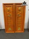 Tranh Chữ Cha Mẹ Gỗ Hương Cao 107 Ngang 37(cm)
