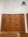 Tranh Tứ Quý Gỗ Hương Cao 117 Ngang 37 Khung 5 Ván 5 (cm)