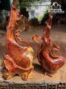 Cặp Bình Phay Gỗ Cẩm Cao 75 Ngang 33 Sâu 20 (cm)