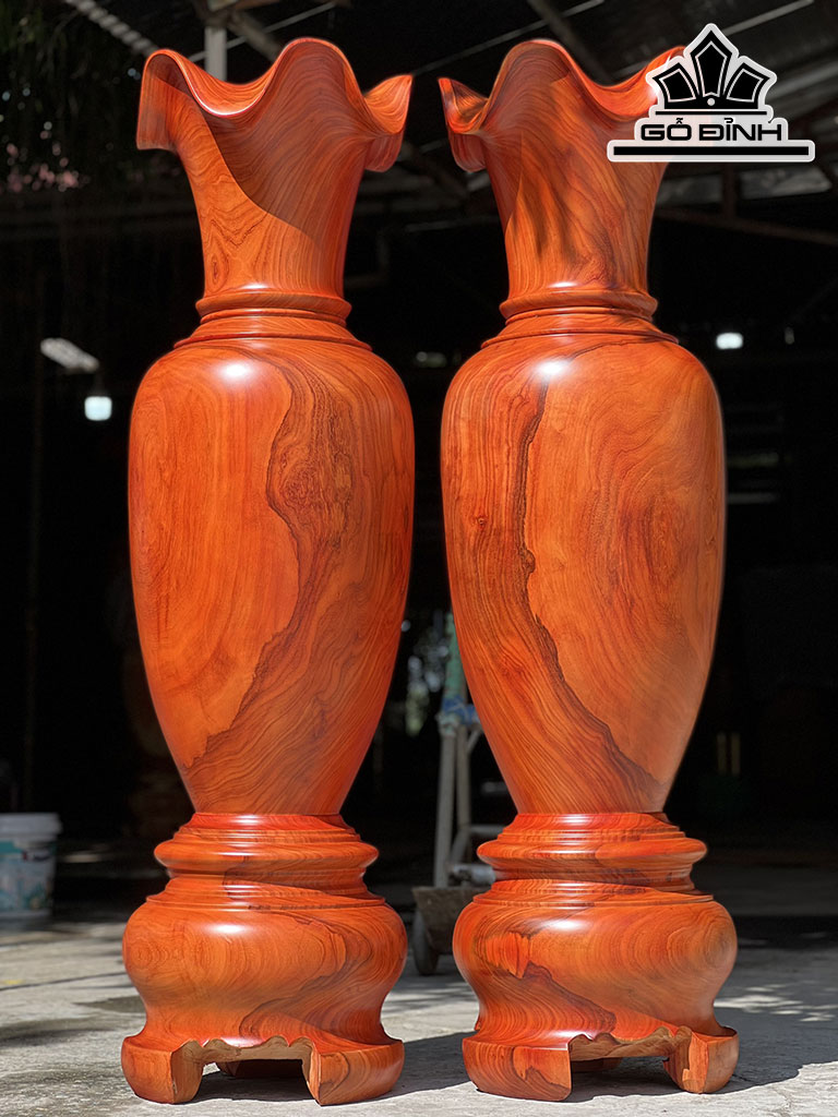 Lục Bình Gỗ Hương Cao 170 Đường Kính 48 (cm) DS30
