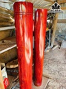 Cặp Trụ Gỗ Sơn Huyết Cao 171 Đường Kính 22 (cm)