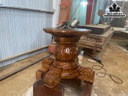 Chân Bàn Gỗ Lim Trụ 40 Phủ Bì 60 (cm)