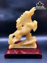 Tượng Mã Thượng Phong Hầu Đá Ngọc Hoàng Long Cao 24,2 Ngang 17,5 Sâu 5 (cm) 1,69kg
