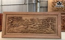 Tranh Thuận Buồm Xuôi Gió Gỗ Hương Đá Kích Thước 237x107x7,5 (cm)