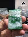 Mặt Dây Chuyền Sơn Thủy Đá Cẩm Thạch Cao 51 Ngang 33 Sâu 5,5 (mm) 24g