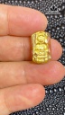 Mặt Dây Chuyền Quan Âm Đá Thạch Anh Tóc Vàng Cao 19,6 Ngang 11,4 Sâu 6 (mm) 2,6g