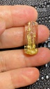 Mặt Dây Chuyền Quan Âm Đá Thạch Anh Tóc Vàng Cao 28 Ngang 11,2 Sâu 6,6 (mm) 4g