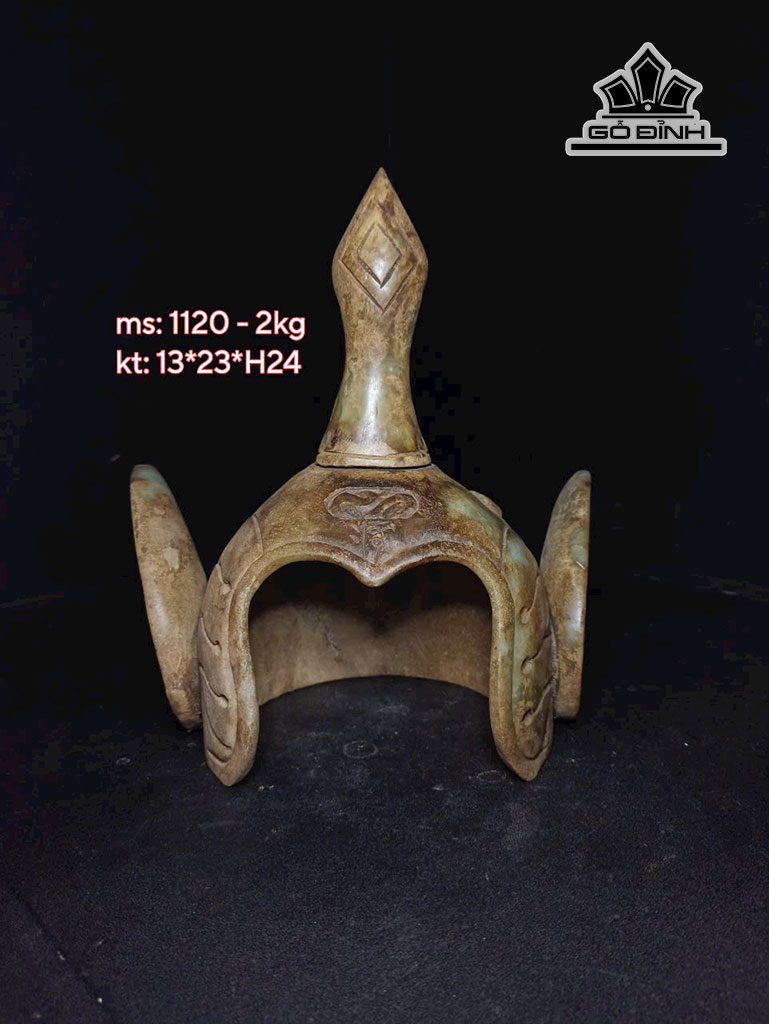 Chiếc Mũ Đá Cẩm Thạch Cao 24 Ngang 13 Sâu 23 (cm)