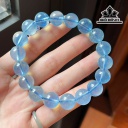 Vòng Tay Đá Aquamarine Đường Kính 11,5 (mm)