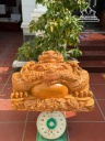 Tượng Thiềm Thừ Gỗ Ngọc Am Cao 60 Ngang 85 Sâu 56 (cm)