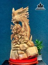 Tượng Chim Gỗ Huyết Long Cao 75 Ngang 40 Sâu 22 (cm)