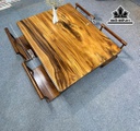 Mặt Bàn Gỗ Me Tây Kích Thước 100x80x5 (cm) - Mã H89