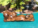 Tượng Heo Gỗ Bách Xanh Cao 10 Ngang 36 Sâu 12 (cm)
