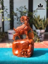 Tượng Nhất Dương Gỗ Hương Cao 50 Ngang 28 Sâu 17 (cm)