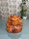 Tượng Thiềm Thừ Gỗ Cẩm Cao 32 Ngang 32 Sâu 26 (cm)